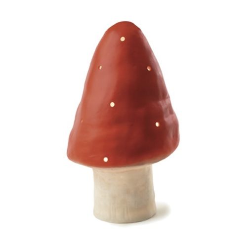 lampe veilleuse champignon rouge
