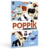 poster stickers animaux poppik