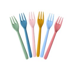 lot de fourchettes multicolor rice