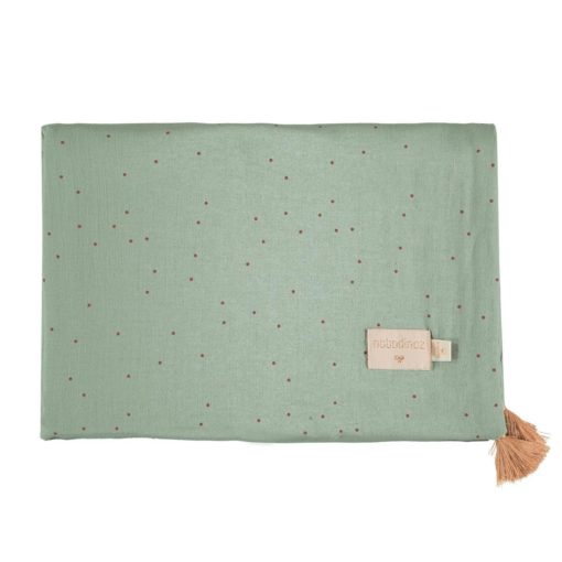 couverture ete toffee sweet dots eden green nobodinoz