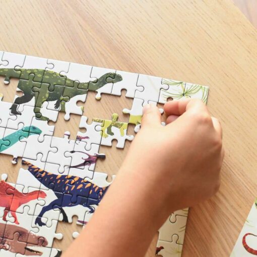 puzzle dinosaures poppik