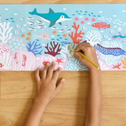 poster à colorier barriere corail poppik