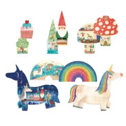 puzzle happy birthday unicorn londji