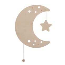 applique murale lune baby's only