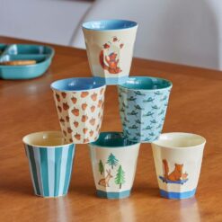 petits mugs jungle bleu rice