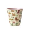 petit mug jungle rose rice