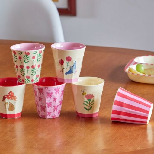 petits mugs foret rose rice