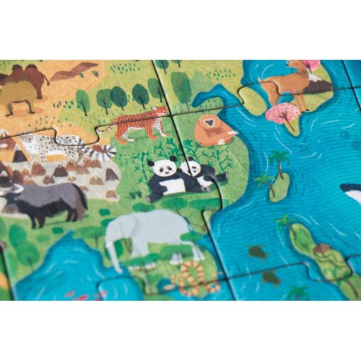 puzzle animal planet londji