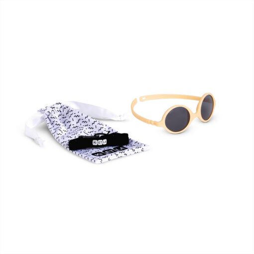 lunettes de soleil diabola abricot ki et la