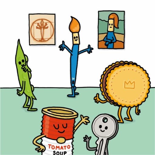 Antoine le biscuit aime dessiner la poule qui pond