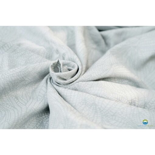 écharpe de portage linen silver wildness little frog