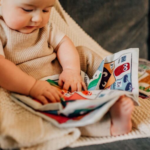 livre journal tissu crinkly