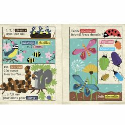 journal tissu dans la foret crinkly
