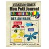 journal tissu les couleurs crinkly