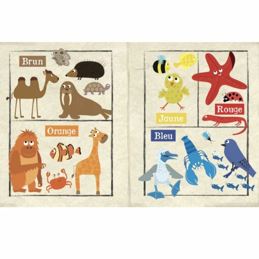 journal tissu les couleurs crinkly