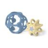 balle sensorielle beige et bleu little l