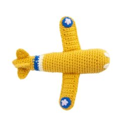 hochet crochet avion jaune global affairs