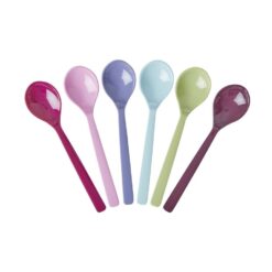 lot de petites cuillres prune rice