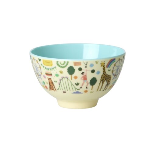 petit bol fête foraine bleu rice