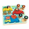 puzzle d'encastrement puzz & roll djeco